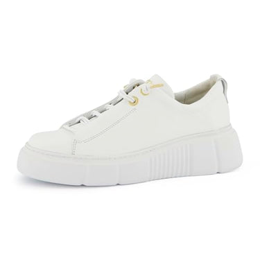 Paul Green Damen, Frauen Low-Top Sneaker,Freizeitschuhe,Turnschuhe,Laufschuhe,schnürschuhe,schnürer,Plateausohle,Weiß (JA),39 im Sale